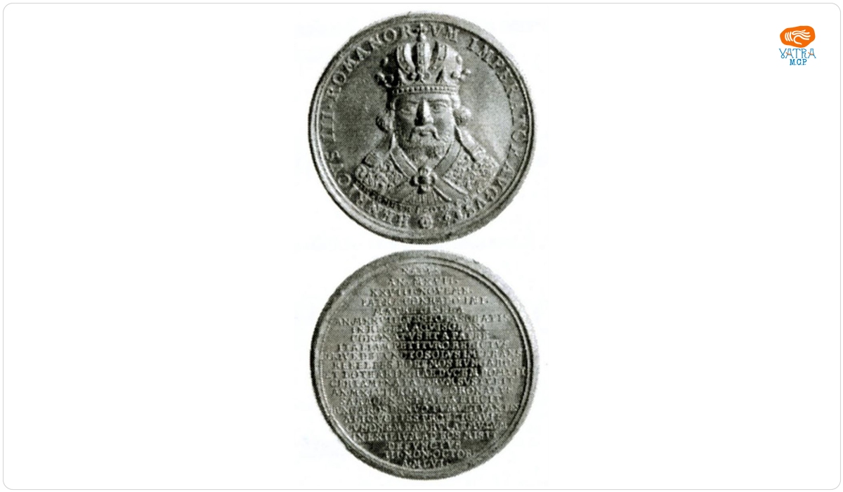 Medalie dedicată împăratului Henric III