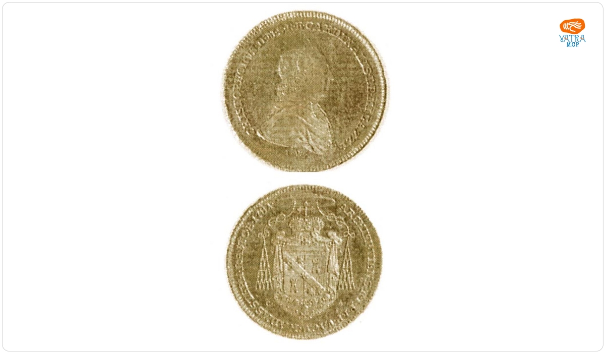 Medalie (cu valoare nominală de 1 ducat) dedicată cardinalului Migazzi