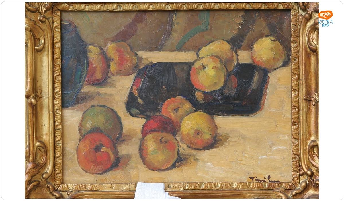 Nicolae Tonitza — Natură moartă (Mere)