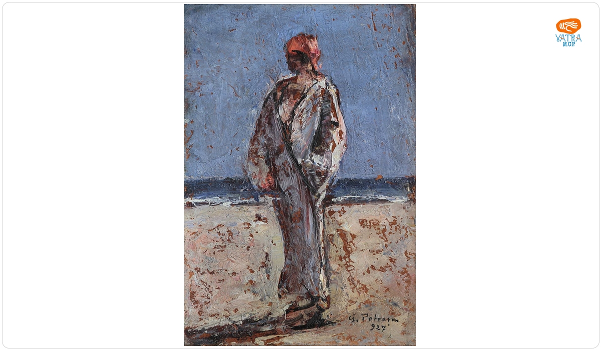 Gheorghe Petrașcu — Pe plajă