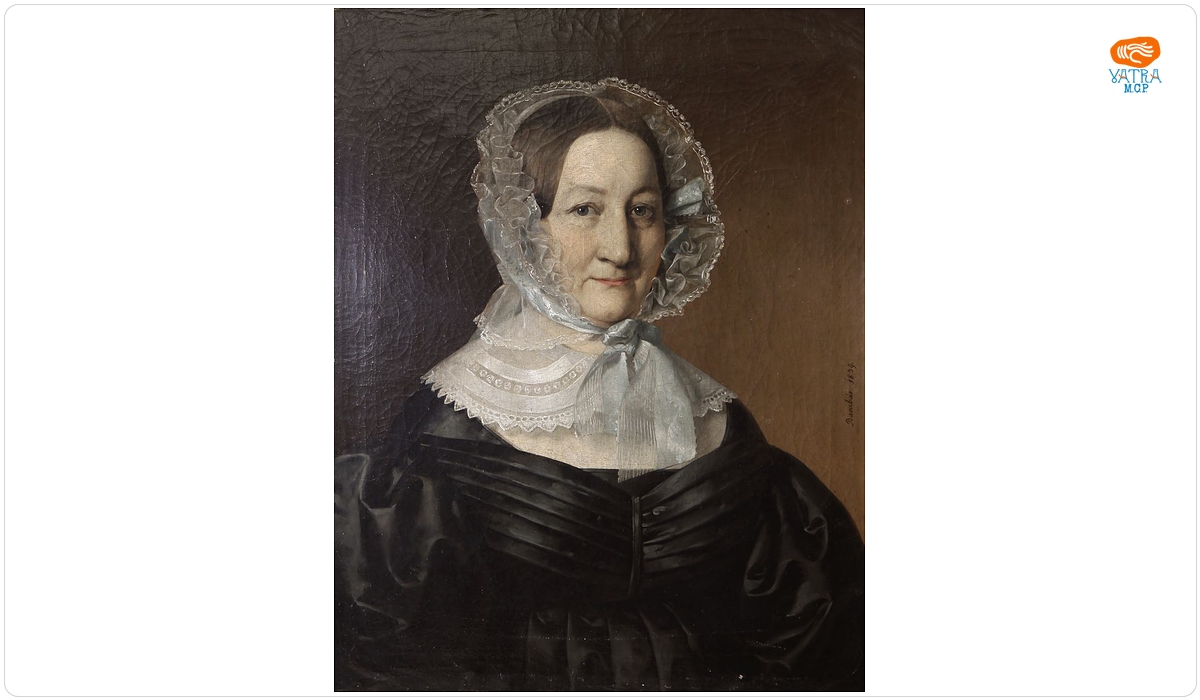 Miklós Barabás — Portret de femeie