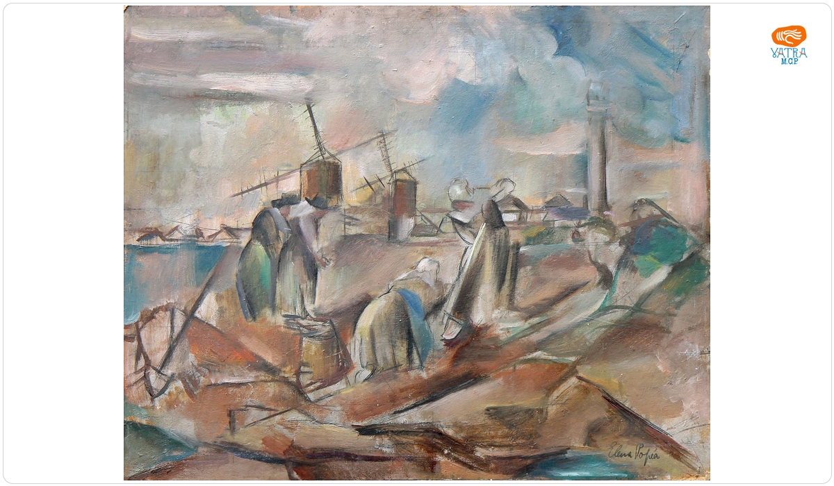 Elena Popea — Peisaj din Olanda