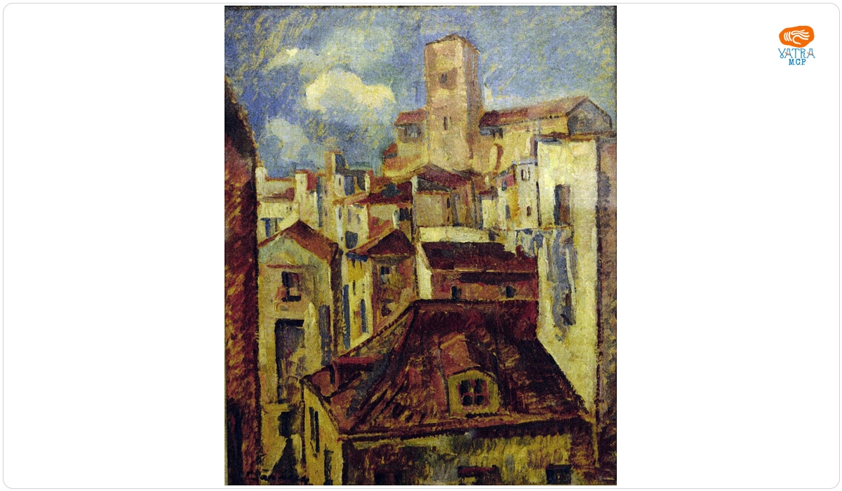 Nicolae Dărăscu — Peisaj din Saint-Tropez