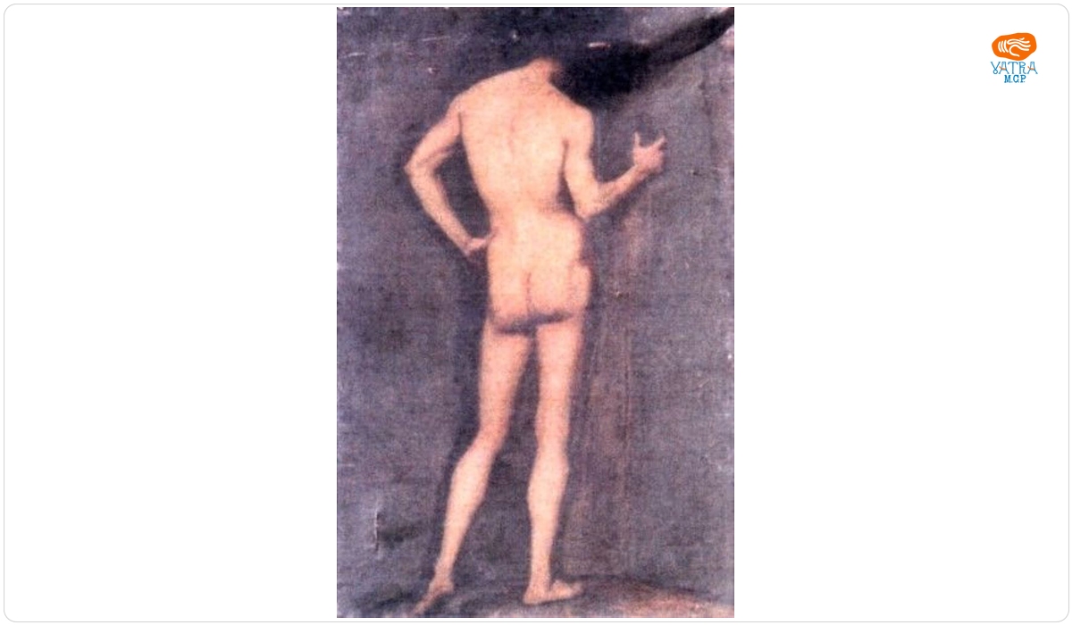 Sava Henția — Nud bărbătesc