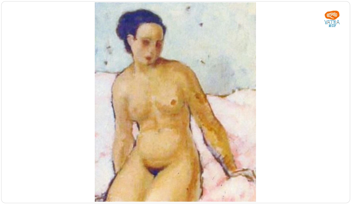Nicolae Tonitza — Nud șezând