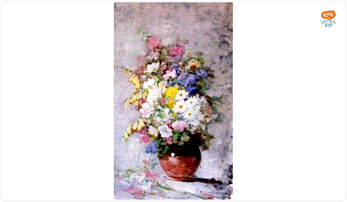 Nicolae Grigorescu — Ulcică cu flori