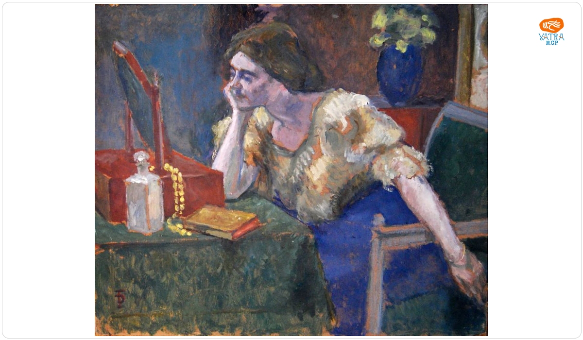 Theodor Pallady — Femeie la oglindă