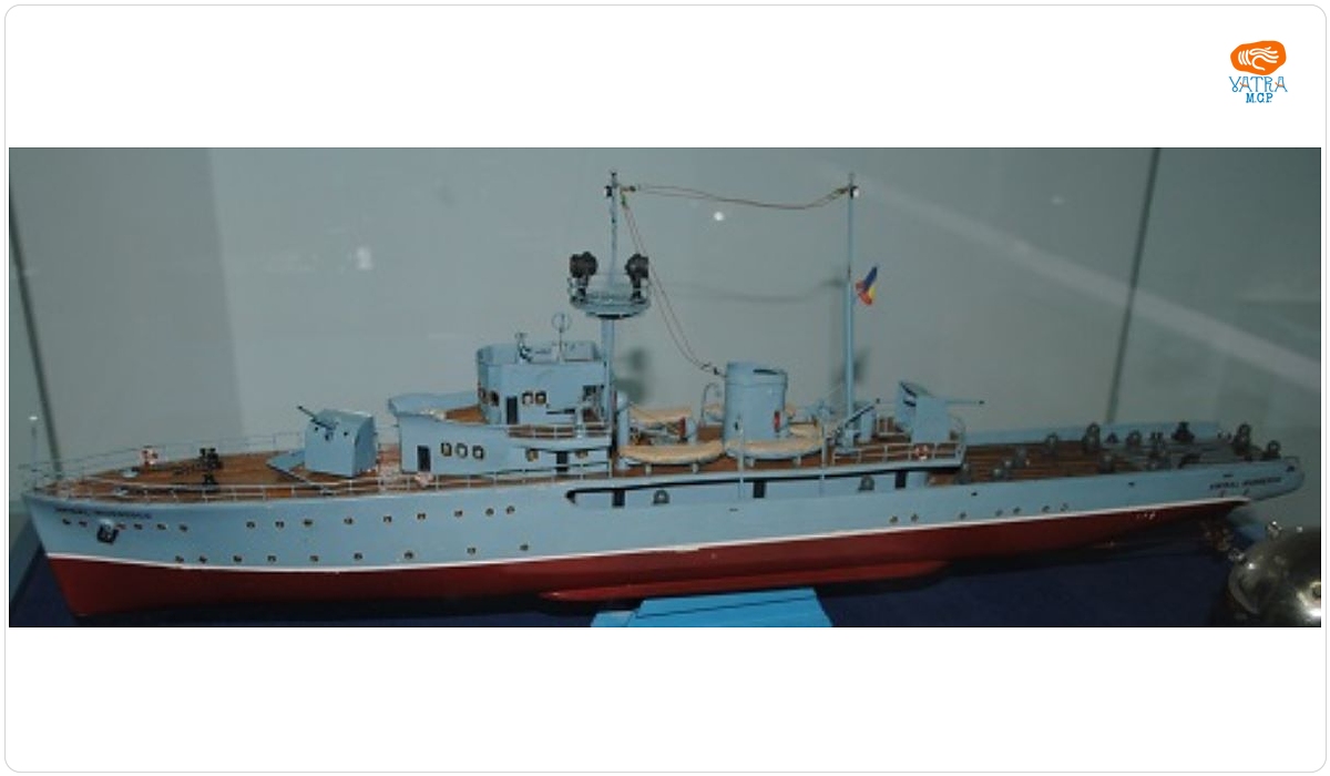 Macheta puitorului de mine AMIRAL MURGESCU