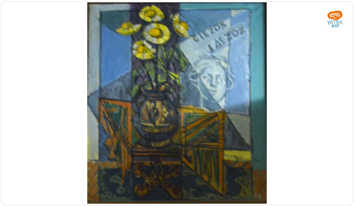 Max Hermann Maxy — Natură moartă (Omagiu lui Glezos)