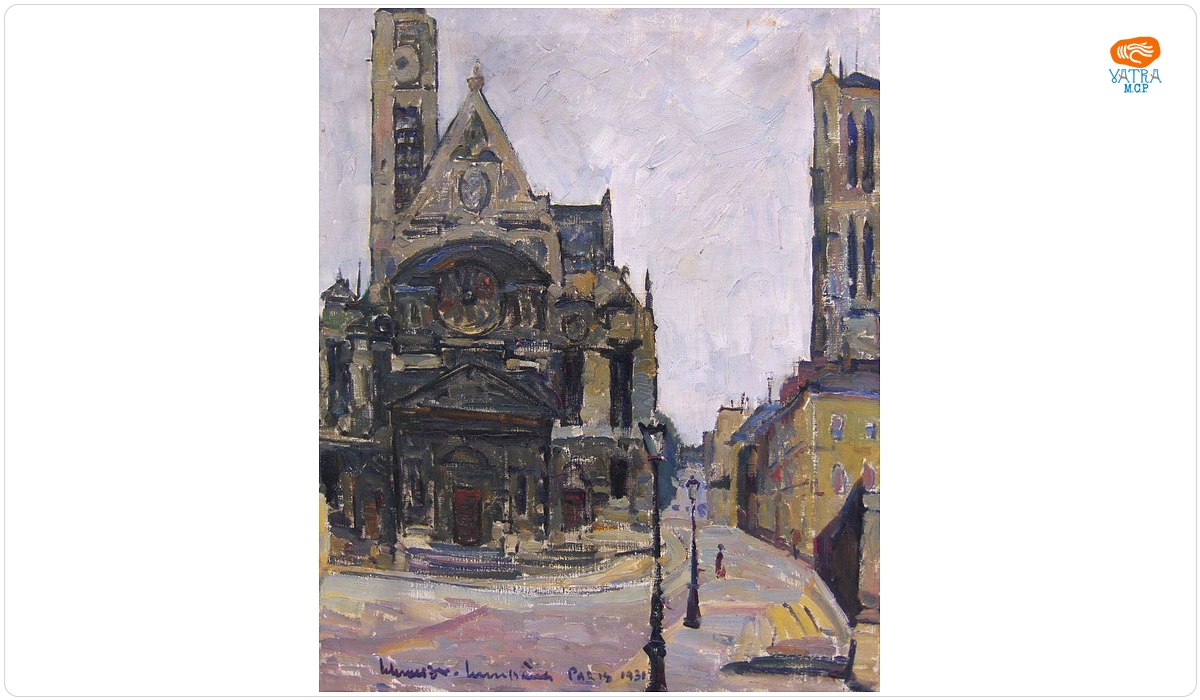 Rudolf Schweitzer Cumpăna — Biserică din Paris