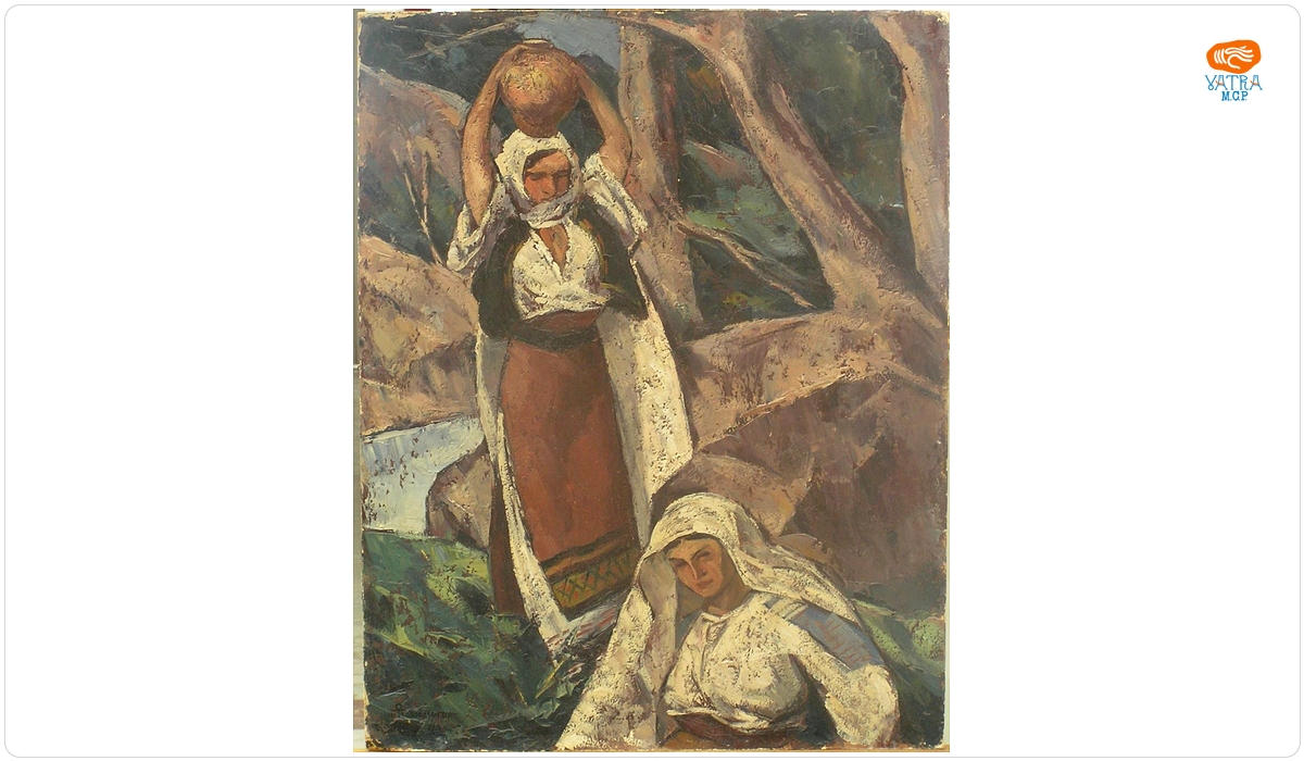 Ion Theodorescu Sion — Două țărănci