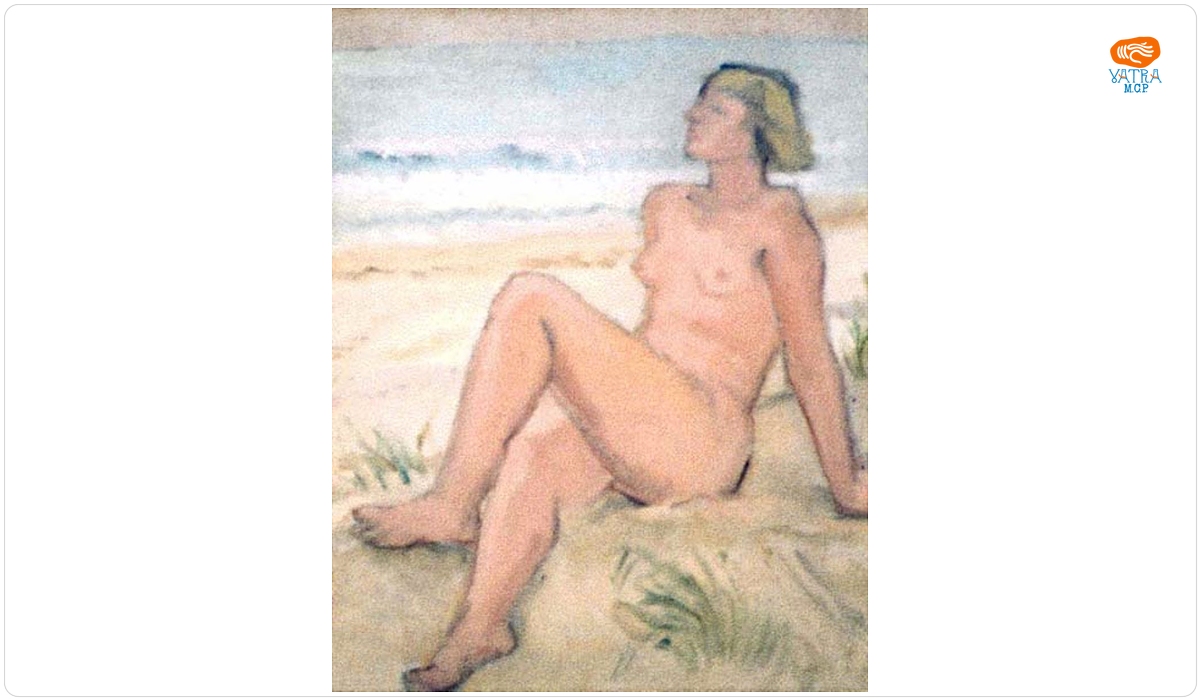 Theodor Pallady — Nud pe plajă