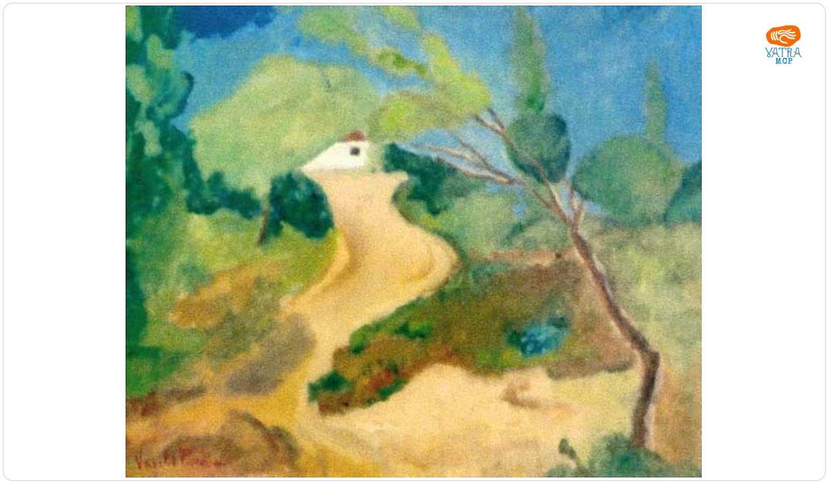 Vasile Popescu — Peisaj de pădure