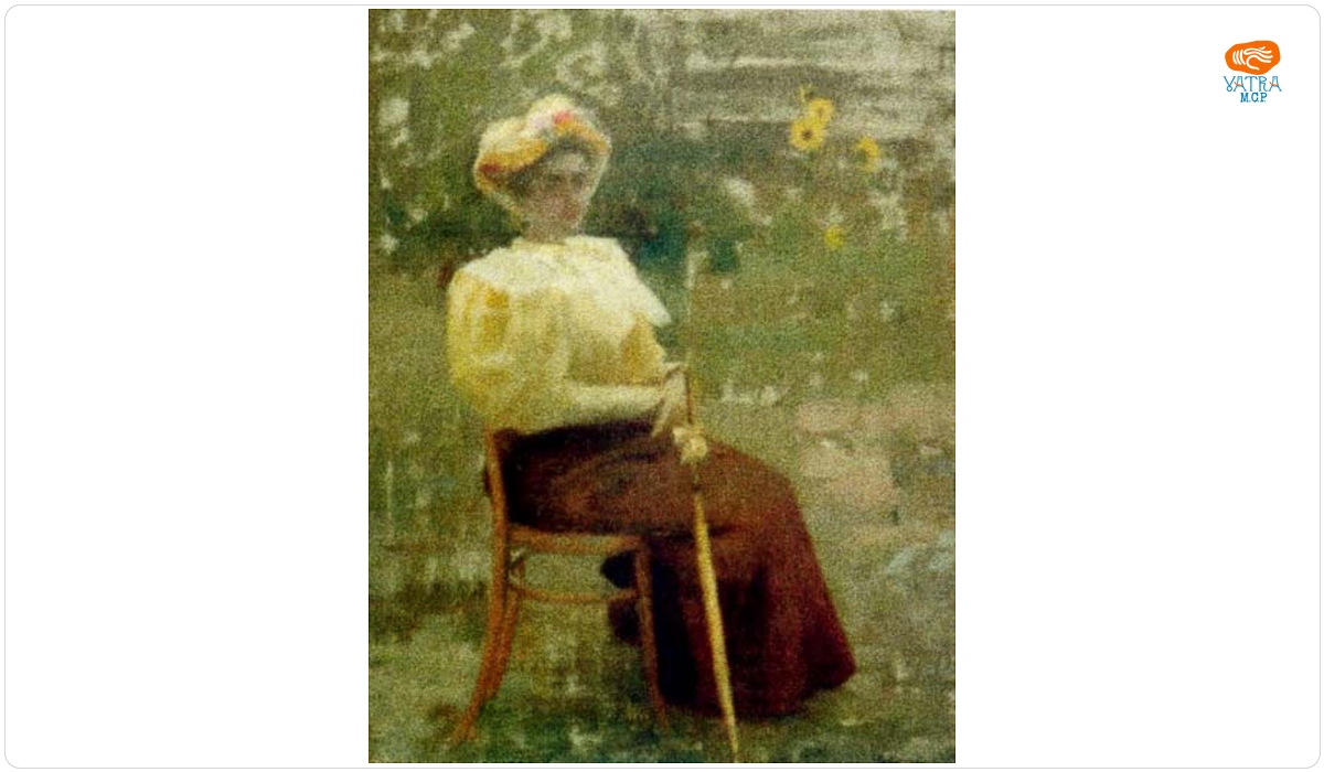 Constantin Artachino — Femeie în grădină