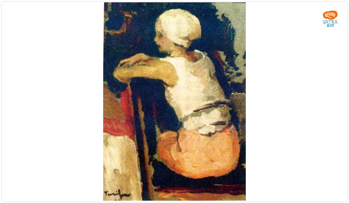 Nicolae Tonitza — Fetița cu spatele