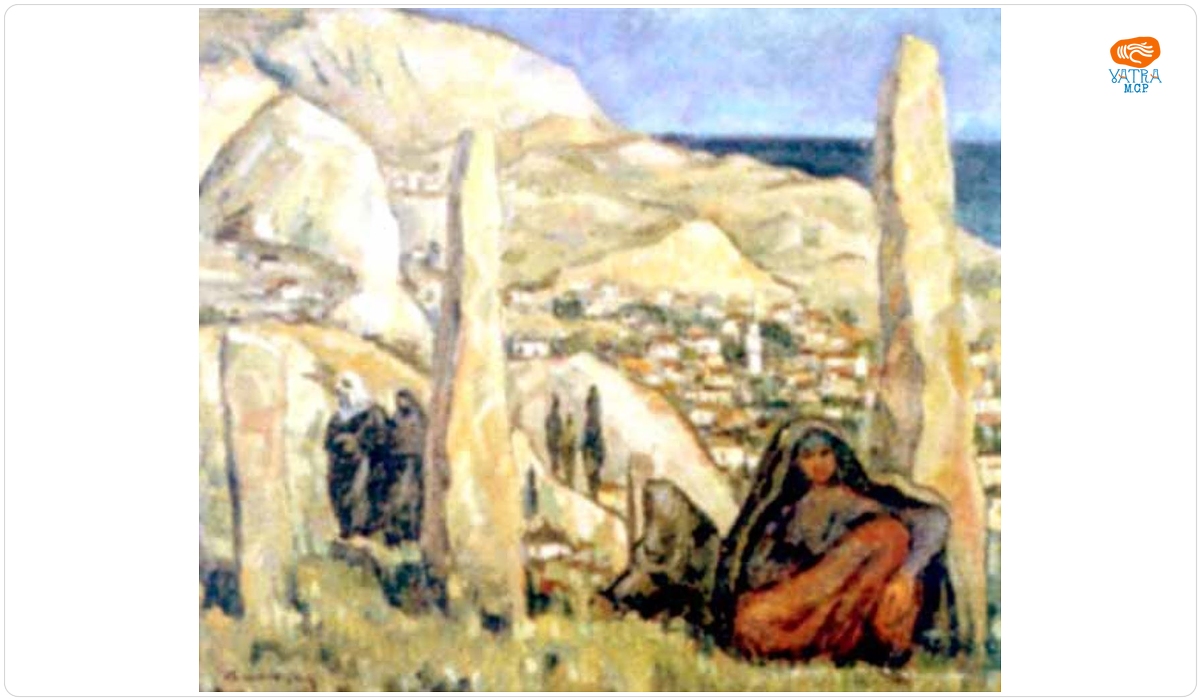 Cimitir tătărăsc la Balcic