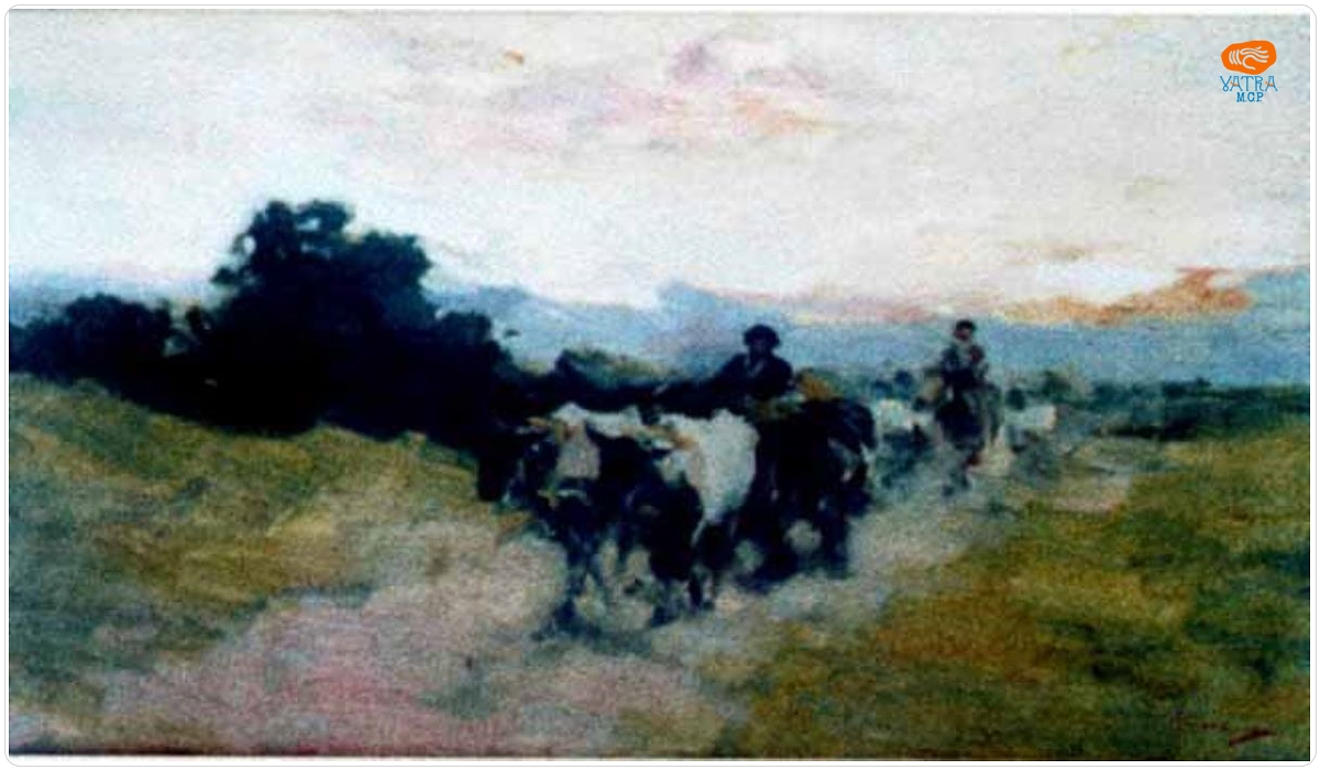 Nicolae Grigorescu — Car cu boi