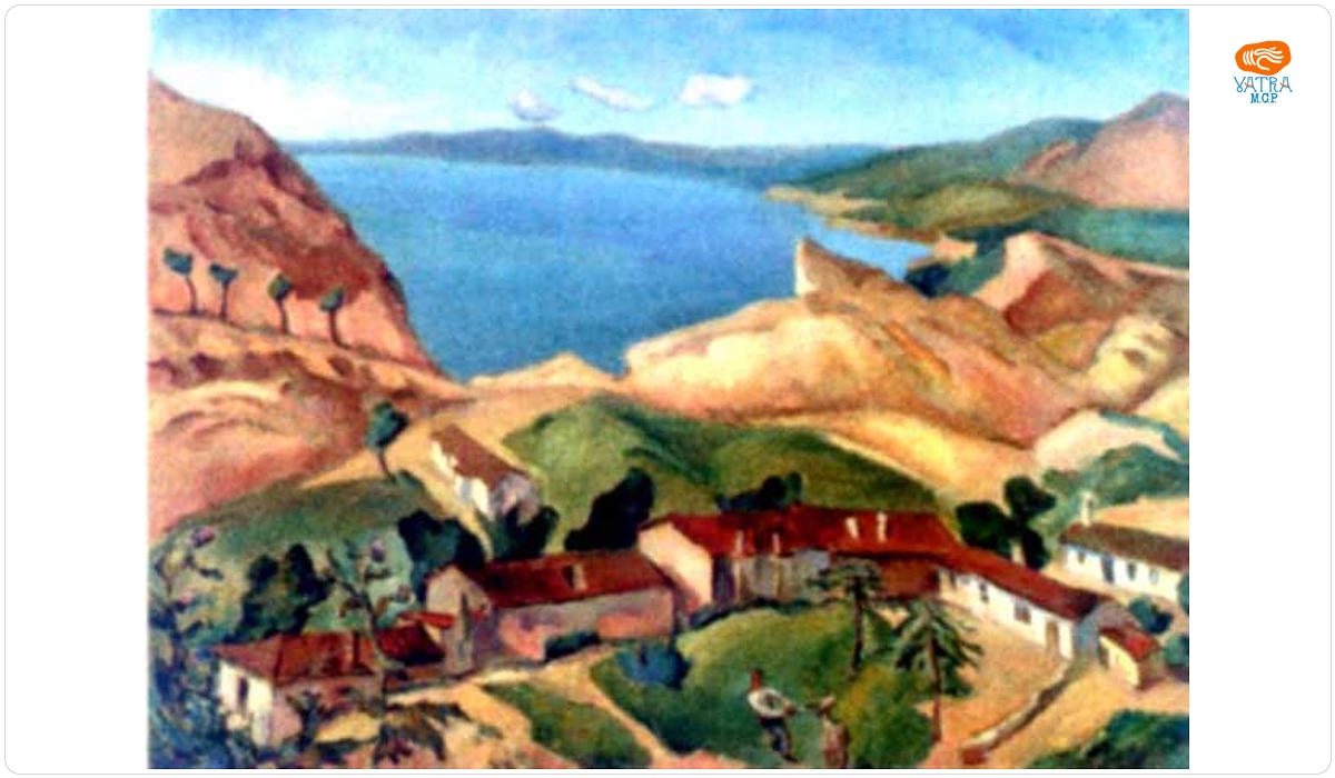 Petre Iorgulescu-Yor — Peisaj în galben și albastru