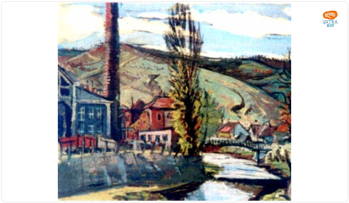 Max Hermann Maxy — Peisaj din Reșița