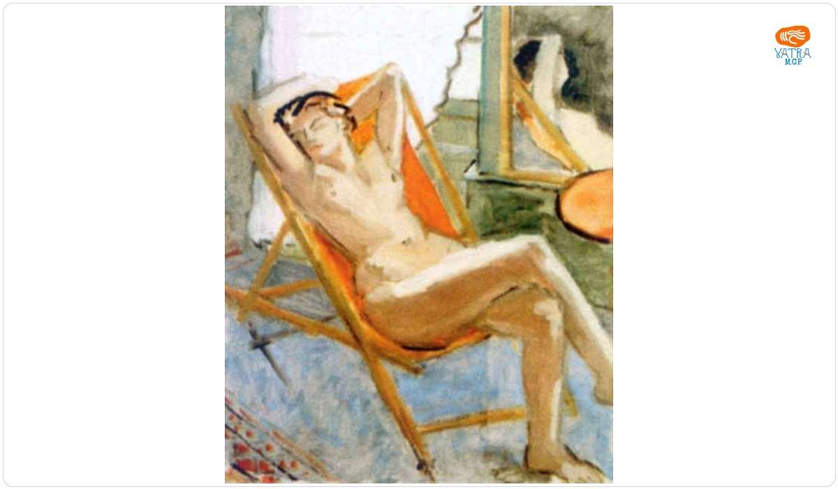 Theodor Pallady — Nud pe chaise-longue