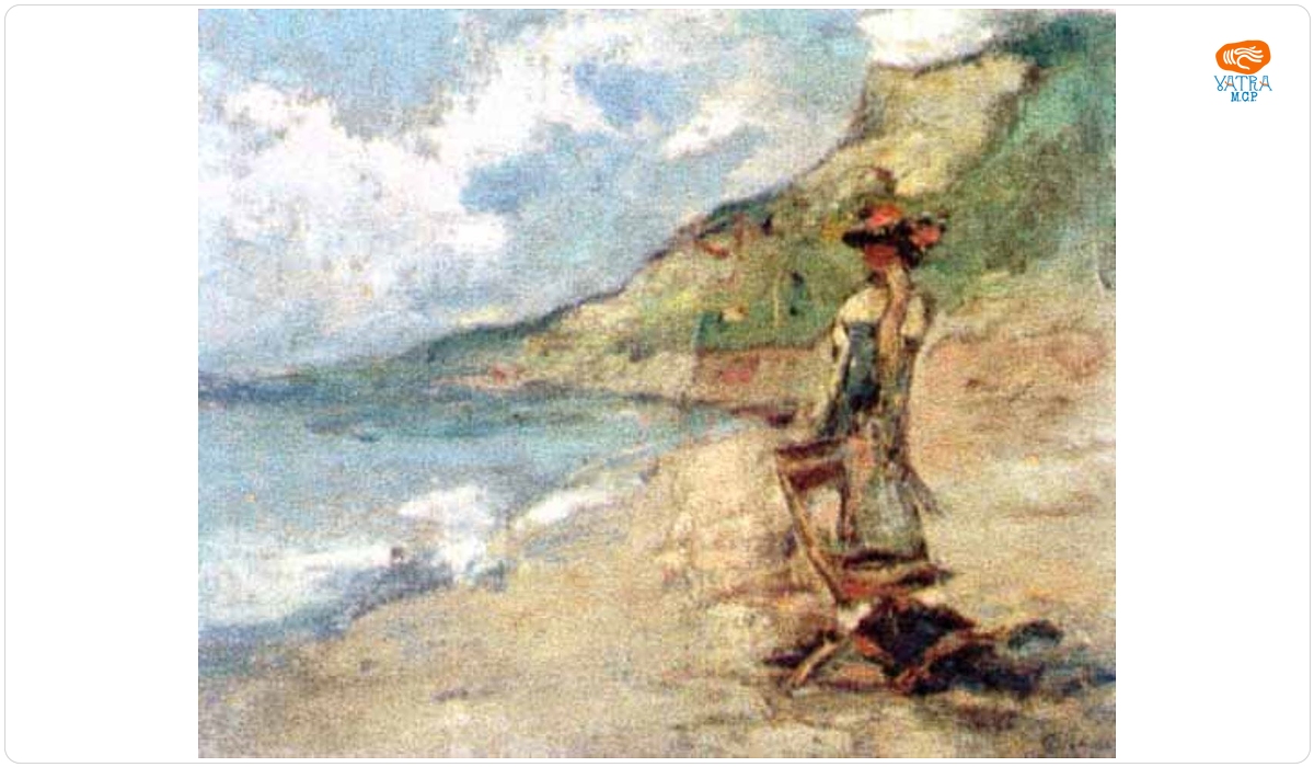 Gheorghe Petrașcu — Femeie la mare