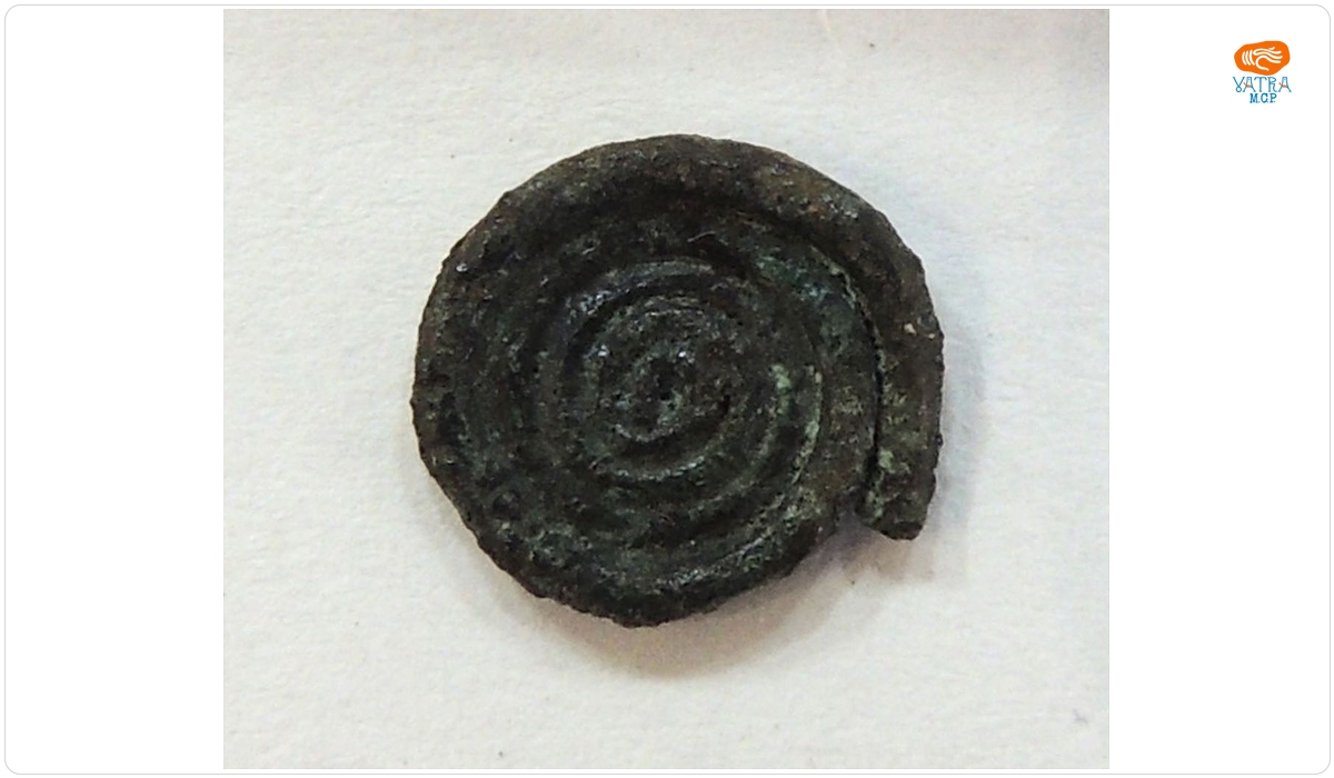 Fragment piesă de bronz