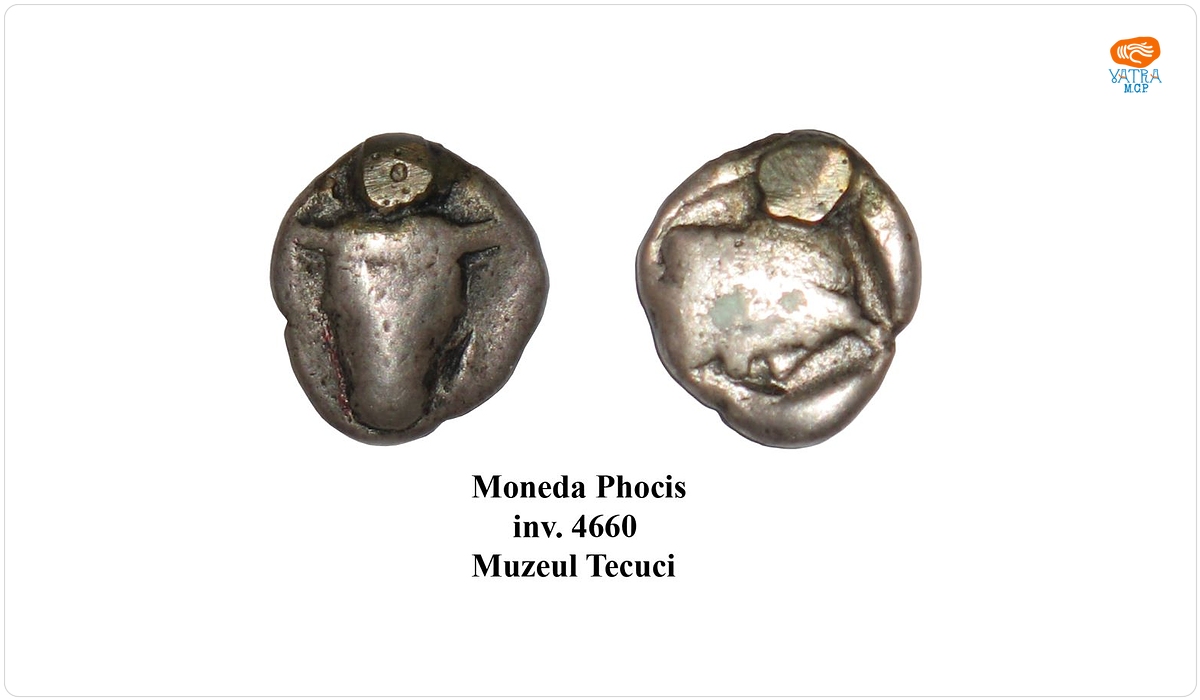 Monedă grecească Phocis