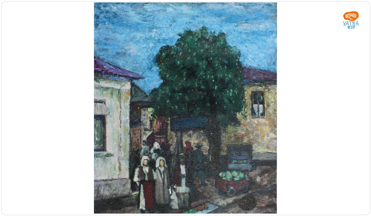 Dumitru Ghiață — Târg la Târgul Jiu