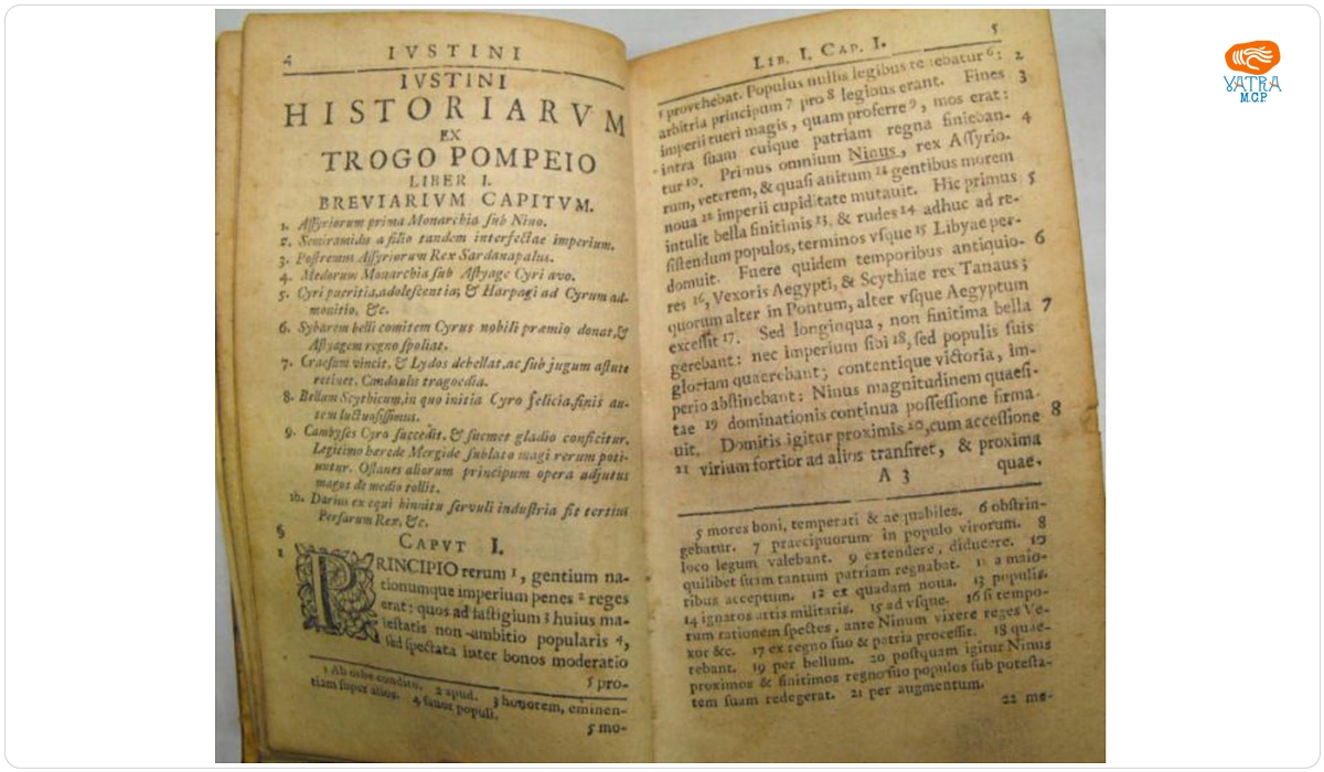 Iustini Historiarum ex Trogo Pomepeio libri XLIV ad usum lycaeorum