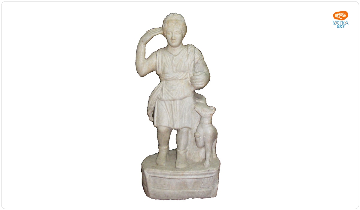 Statuetă reprezentând-o pe zeița Diana