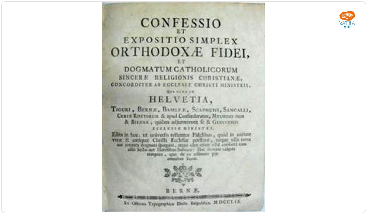 Confessio et Expositio Simplex Orthodoxe Fidei et Dogmatum Catholicorum....