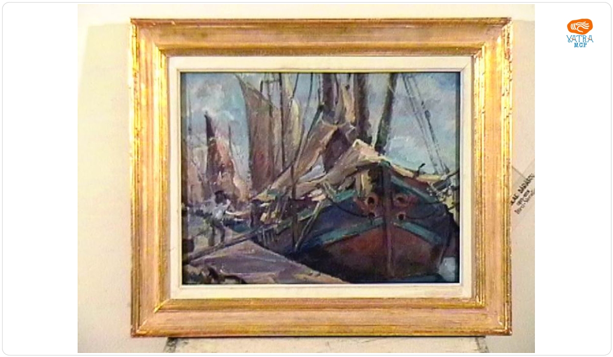 Nicolae Dărăscu — Bărci - Veneția
