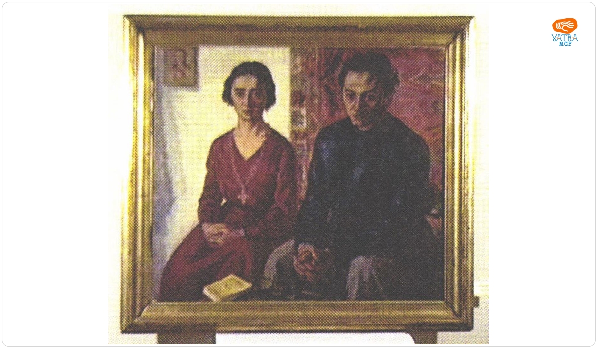 Ștefan Dimitrescu — Portretul soților I. Teodoreanu