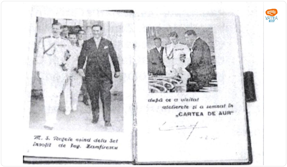 Agendă de buzunar a Fabricii de avioane SET (comandantul Constantin Argeșeanu)