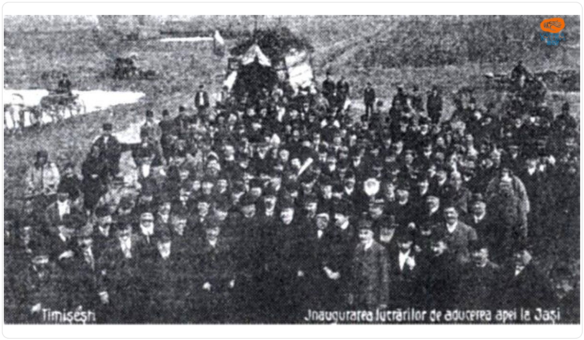 Inaugurarea de aducere a apei la lași de la Timișești