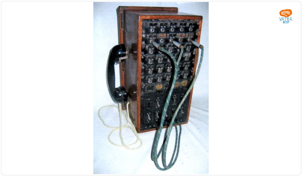 Centrală telefonică cu baterie locală