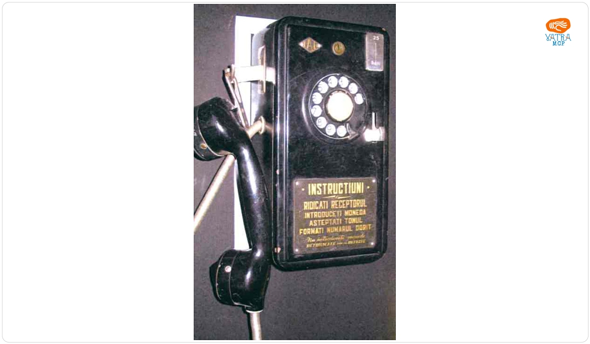 Telefon automat cu jeton