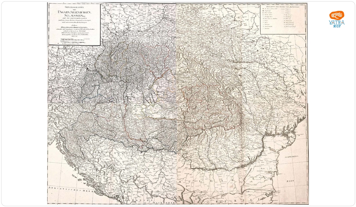 Joseph Wussin și Anton von Wenzely, Ungaria, Transilvania, Sclavonia, Viena, 1790 (ed. Joseph Philipp Schalbacher, Viena, 1800).