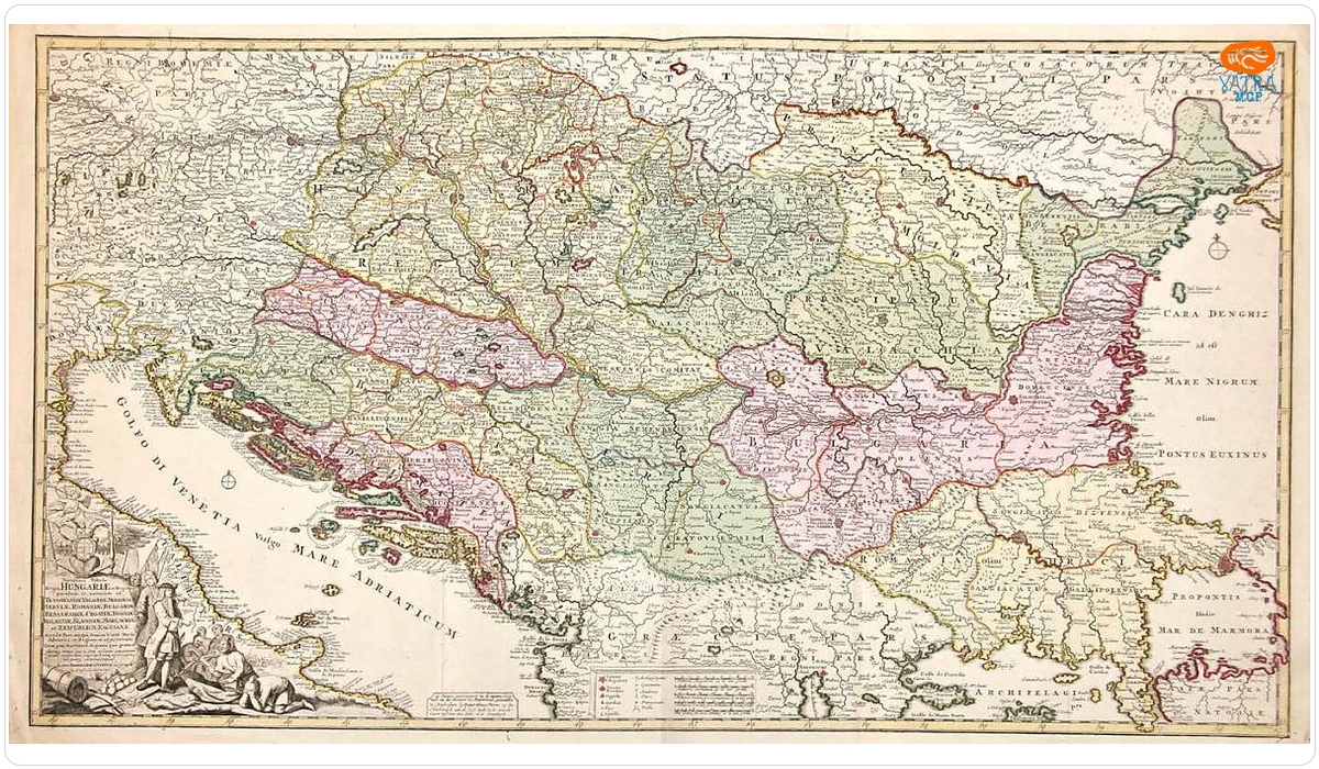 Reinier și Joshua Ottens, Ungaria, Amsterdam, c. 1730