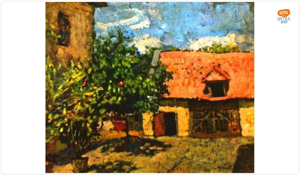 Jean Alexandru Steriadi — Interior de curte