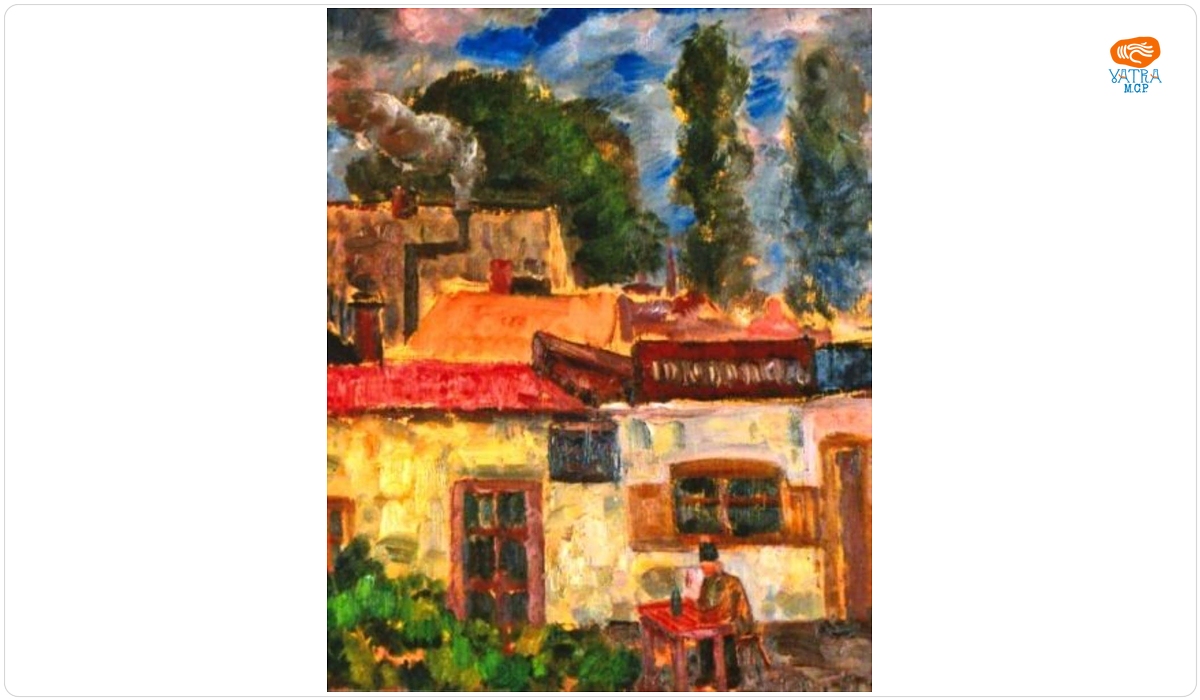 Dumitru Ghiață — Case primăvara