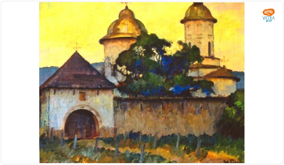 Ștefan Popescu — Mănăstirea cu două turle