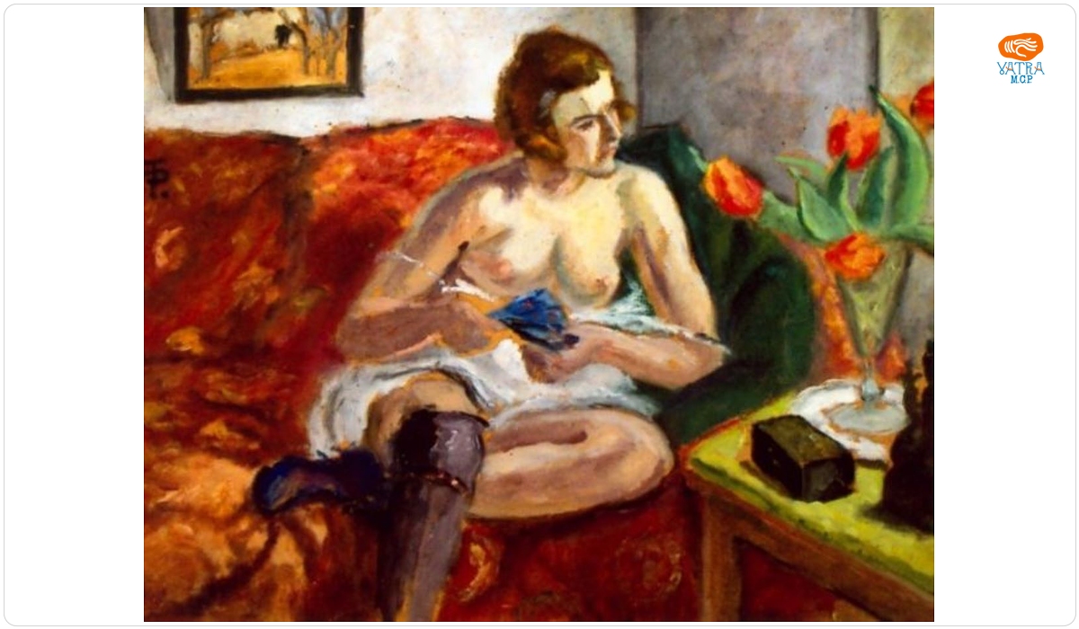 Theodor Pallady — Interior cu femeie