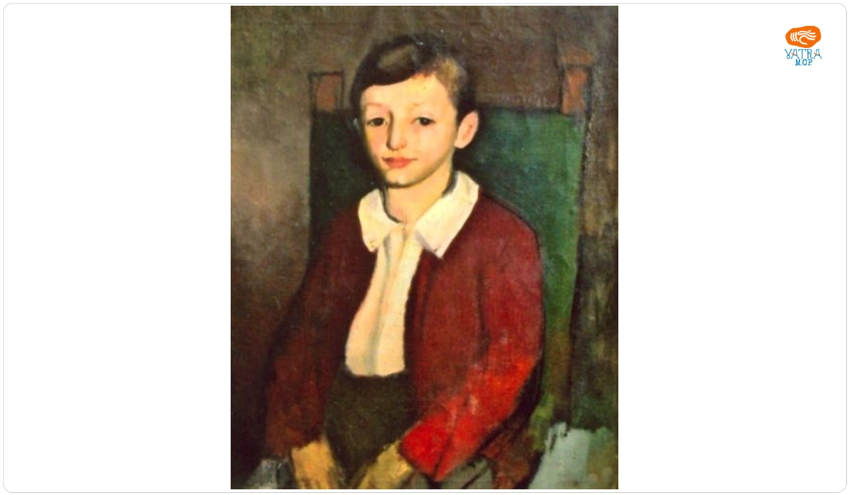 Corneliu Baba — Portret de copil