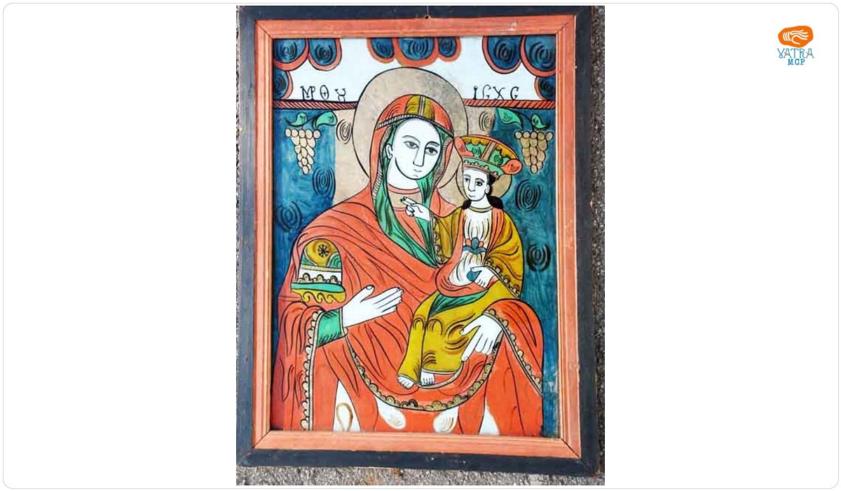 Popa Sandu Zugravu — Maria cu Pruncul