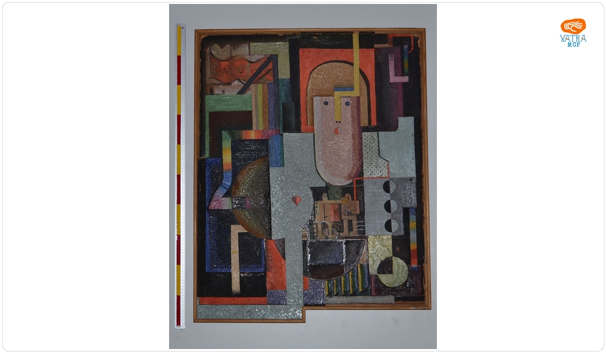 Victor Brauner — Cap și doi boxeri