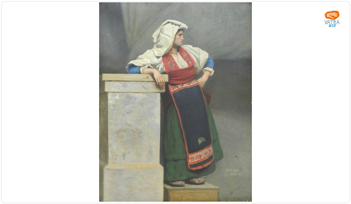 Constantin D. Stahi — Țărancă din Tirol