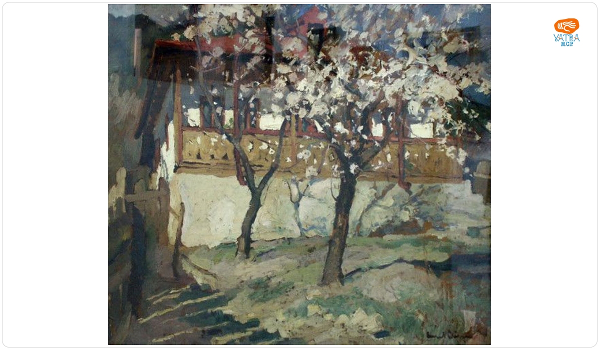 Aurel BĂEȘU — Casa cu meri înfloriți