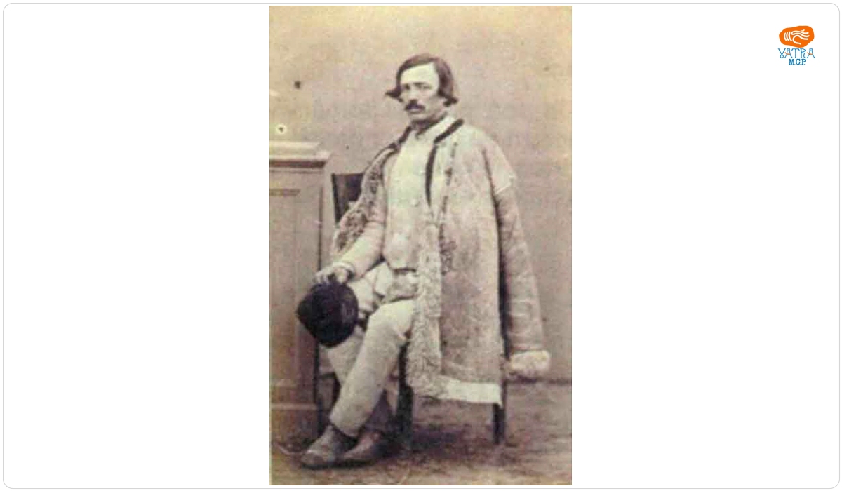 Friedrich Kröpfel — Bărbat în costum popular românesc de sărbătoare