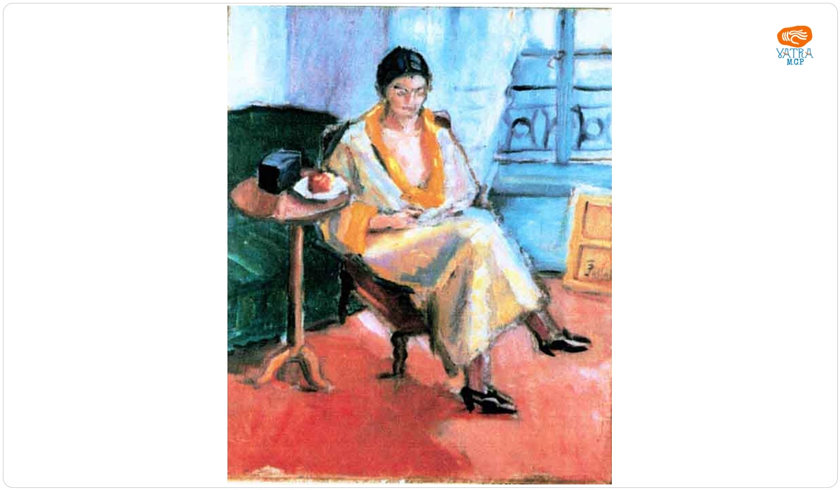 Theodor Pallady — Portret de femeie (Femeie în interior)